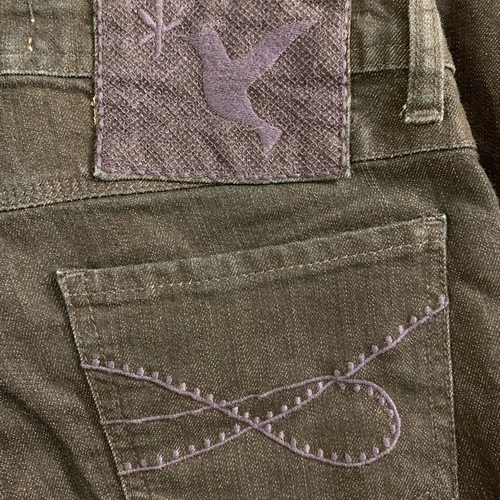 beija flor Beth Bootcut Dark Wash Brazil Jeans.